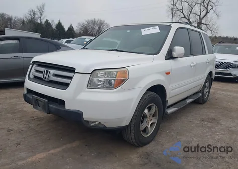 2006 Honda Pilot Ex z USA, uszkodzony, nr VIN 5FNYF28486B016834